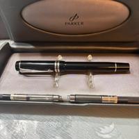 Parker duofold Platinum line penna stilografica