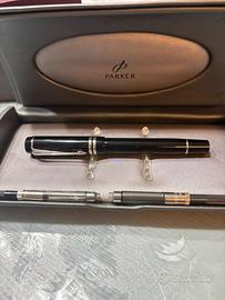 Parker duofold Platinum line penna stilografica