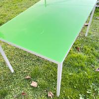 Tavolo scrivania in vetro