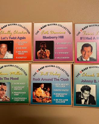 6 mini cd 8 cm BASF musicali 1980