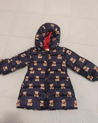 piumino lungo bambina 18-24 mesi