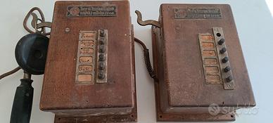 CENTRALINO TELEFONICO EPOCA FASCISTA  DA RESTAURAR