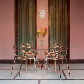 SEDIA KARTELL MASTERS METAL SET DA 2