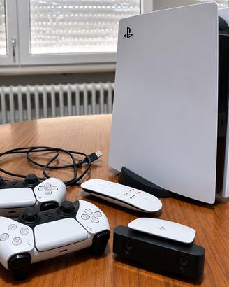 PlayStation 5 Disc Edition + 2 Controller