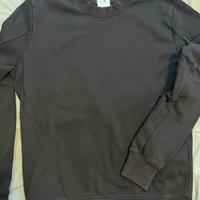 Felpa uomo nera CP company