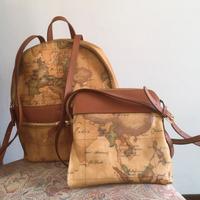 Coppia zainetto e bandoliera Alviero Martini