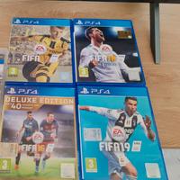 4 giochi per PS4 vari fifa 