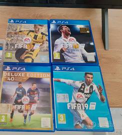 4 giochi per PS4 vari fifa 