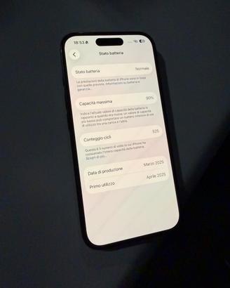 Iphone 16 nero 128gb