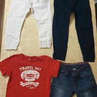 9 pezzi abbigliamento bimbo 5 anni