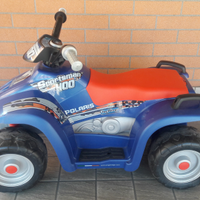 Quad Peg Perego Polaris Sportsman 400 blu