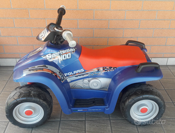 Quad Peg Perego Polaris Sportsman 400 blu