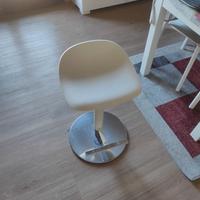 Sgabello Ikea Janinge bianco (2 disponibili)