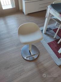 Sgabello Ikea Janinge bianco (2 disponibili)