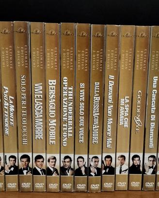 Dvd collezione James Bond