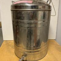 Tanica per olio 50l in acciaio inox