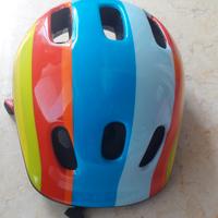 Casco arcobaleno misura 44-48 cm