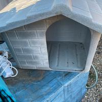 due casette cane per esterno