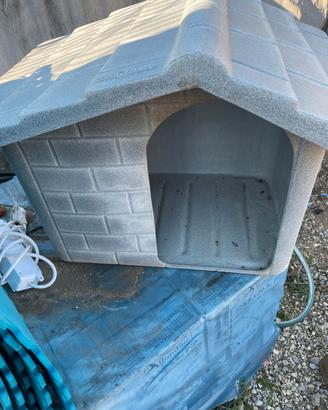 due casette cane per esterno