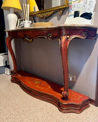 console vintage stile veneziano