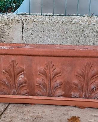 Fioriere in terracotta