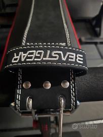 Beast Gear Belt – Cintura Palestra in Pelle LARGE