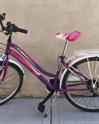 Bicicletta da ragazza city bike