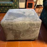 Pouf grigio 55x55x44