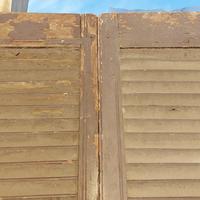 Coppia persiane in legno primi 900 x portafinestra