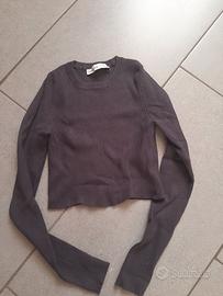 Maglioncino Bershka grigia taglia S