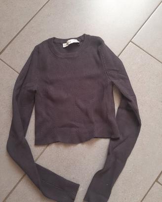 Maglioncino Bershka grigia taglia S