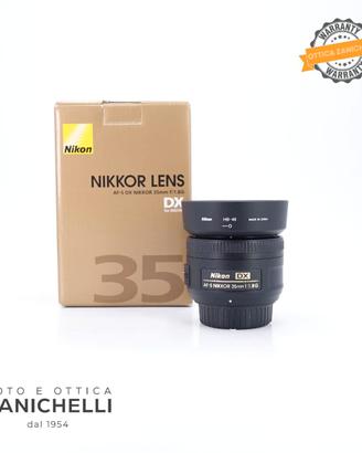 Nikon AF-S 35 f/1.8 G DX Usato (G432)