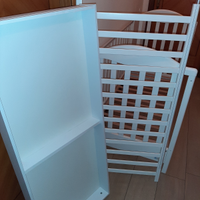 Lettino e materasso 20cm