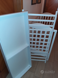 Lettino e materasso 20cm
