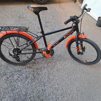 Bici bambino B’TWIN 20" con cambio pronta all’uso