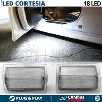 Luci di Cortesia LED Per MERCEDES LED Sottoporta