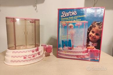 Barbie Glamour Bath & Shower  1985 Mattel 2552 