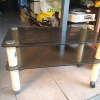 tavolino da salotto con ruote