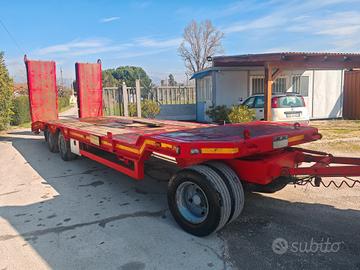 Rimorchio CTC RP 32 rampe doppie 3 assi