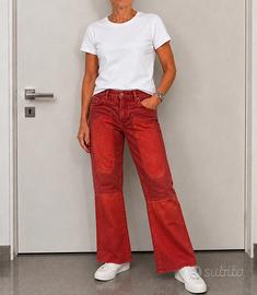 Jeckerson Jeans Donna Vintage Rossi – Taglia 44
