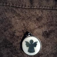 medaglietta con angelo 