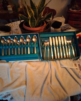 Set posate acciaio inox 