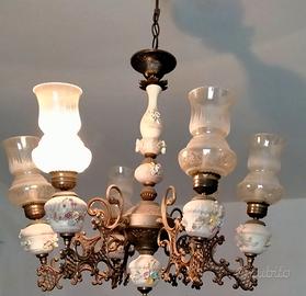 lampadario capo di monte