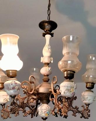lampadario capo di monte