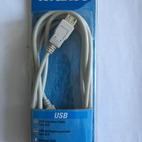 Cavo USB 2 metri A/A maschio/femmina-NUOVO