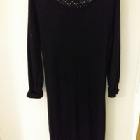 Vestito nero taglia S in cotone