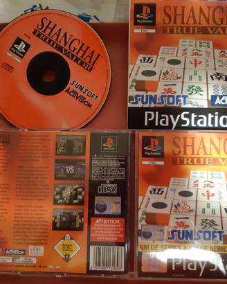 Shanghai true Valor Gioco Vintage PS1