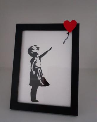 Quadretto Design Balloon Girl