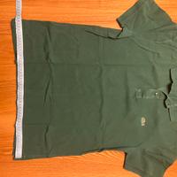 Polo verde lacoste taglia M