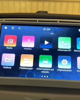Autoradio 2 Din Fiat 500 64 gb